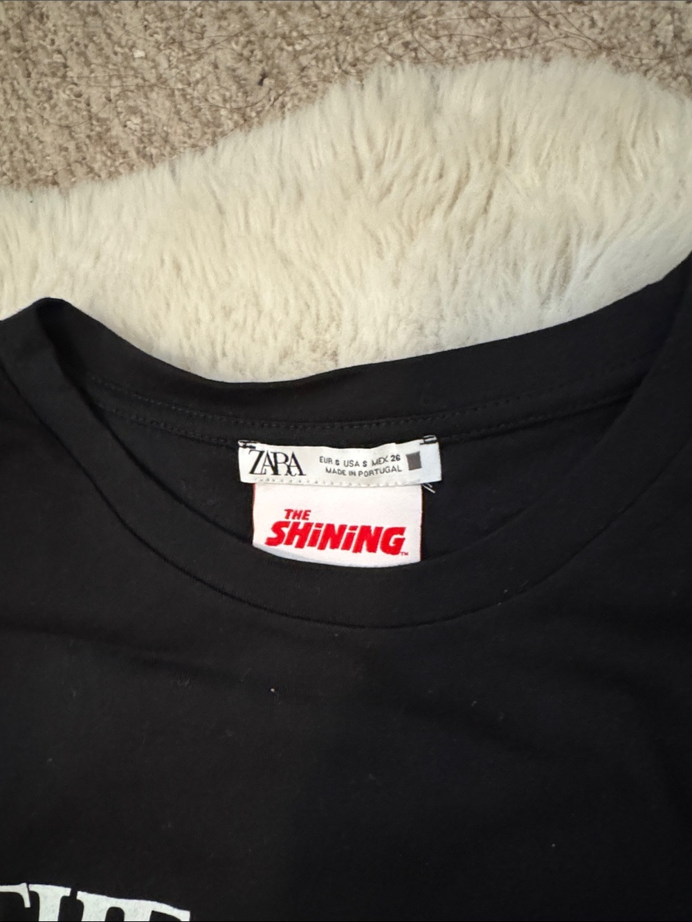 Zara Black Graphic 'The Shining' Tee - Picture 2 of 5